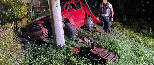 ANDRESITO: Una mujer resultó herida tras despiste en la Ruta Provincial 19