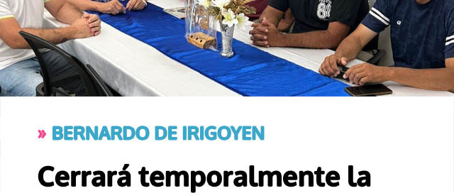 Cerrará temporalmente la cancha de fútbol para realizar mejoras en el predio