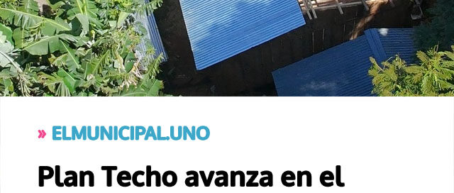 Plan Techo avanza en el Barrio Ramos con mejoras para familias en situación de vulnerabilidad