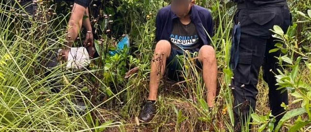 Andresito: Recuperan herramientas robadas y detienen a un sospechoso en zona de monte