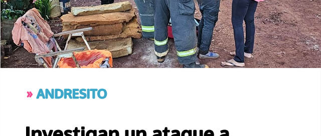 Investigan un ataque a balazos que dejó a un joven hospitalizado