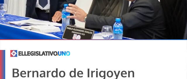 Bernardo de Irigoyen inauguró el período de Sesiones Ordinarias 2026