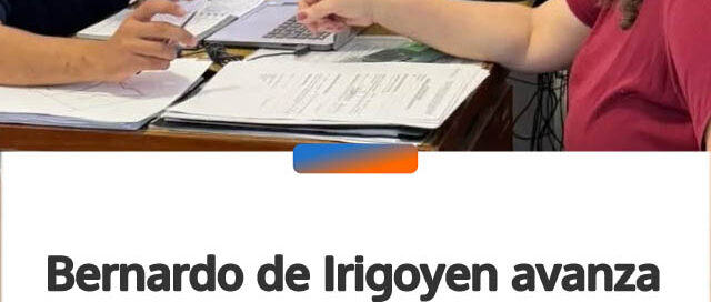 Bernardo de Irigoyen avanza en gestiones para nuevas obras de infraestructura junto al IPRODHA