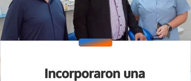 Incorporaron una odontóloga al hospital local mediante un convenio con el municipio
